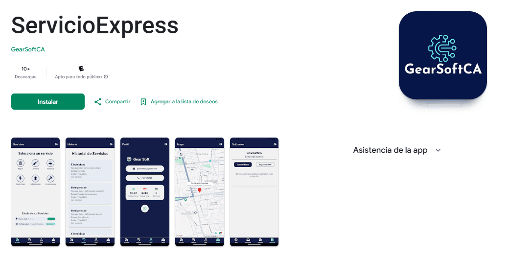 ServicioExpress